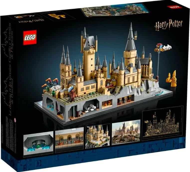 Set ndërtimi LEGO Harry Potter 76419 Hogwarts Castle and Grounds, 2660 pjesë, Ekstra i madh
