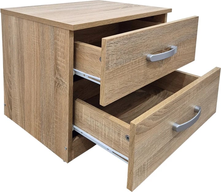 Komodinë Athos, ngjyrë sonoma, 48x40x41.5cm