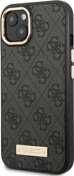 Mbështjellës Guess GUHMP14MU4GPRK për iPhone 14 Plus 6.7", MagSafe, i zi