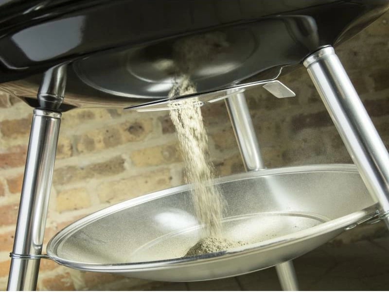 grill qymyri, Weber, Compact Kettle 47 cm, 1221004, e zezë