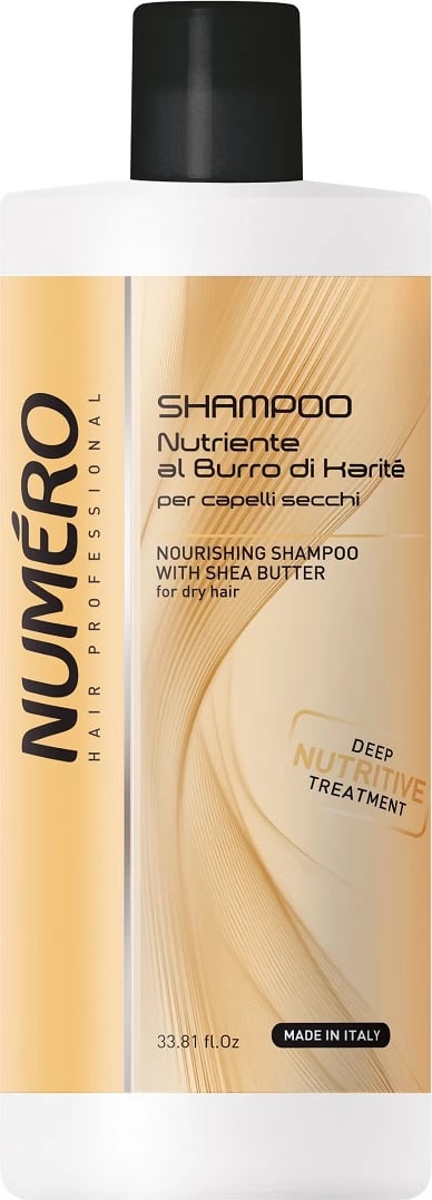 Shampon për femra NUMERO me gjalpë shea, 1000ml