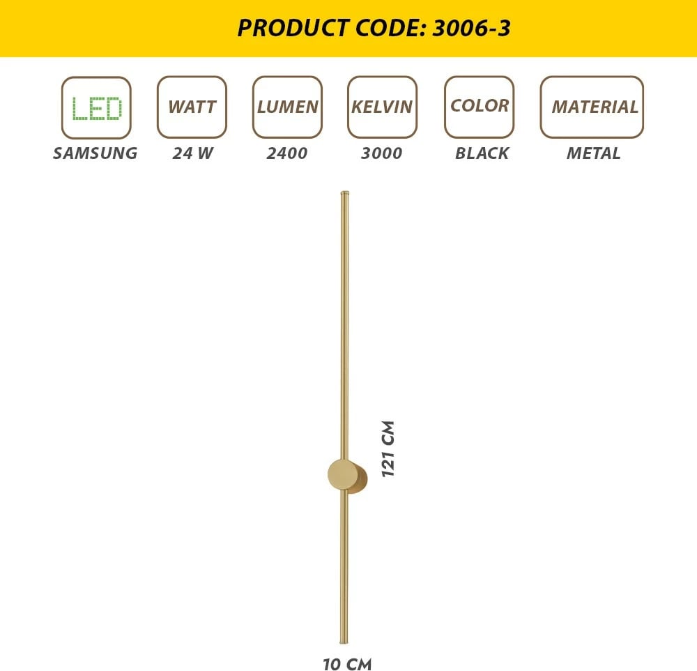 Llambë muri Opviq, L1178, ngjyrë antike