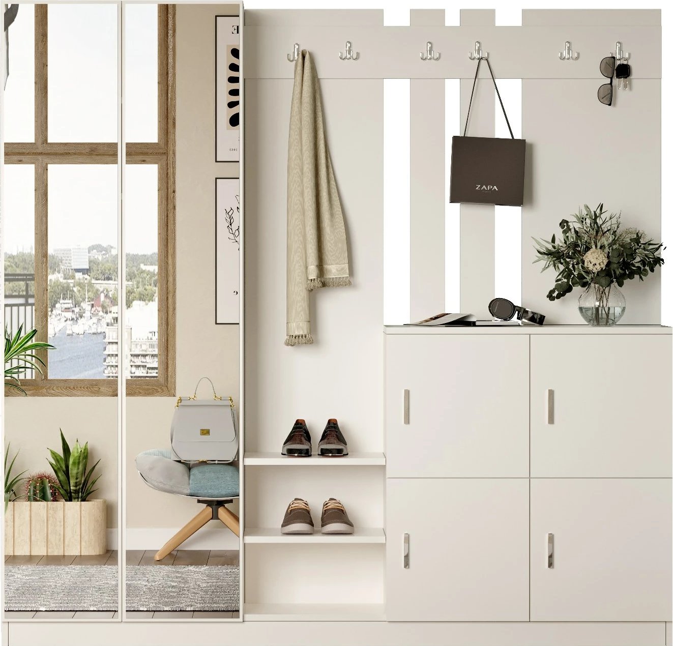 Stendë korridori Hanah Home, Dd9-W, e bardhë