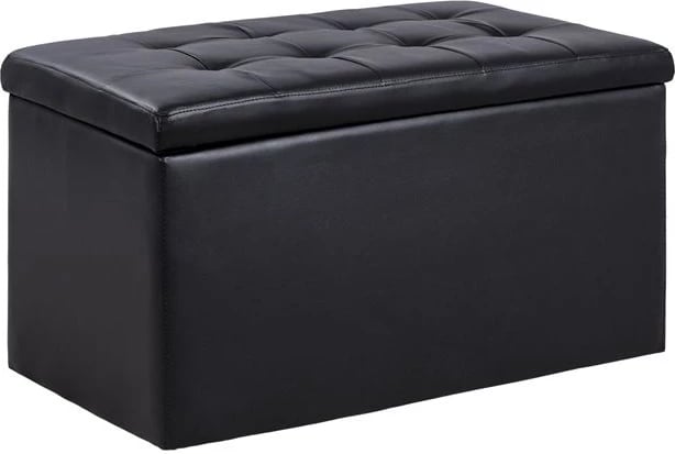 Karrige për bar me hapësirë ruajtëse Punk e zezë FH279.01 90x50x52 cm