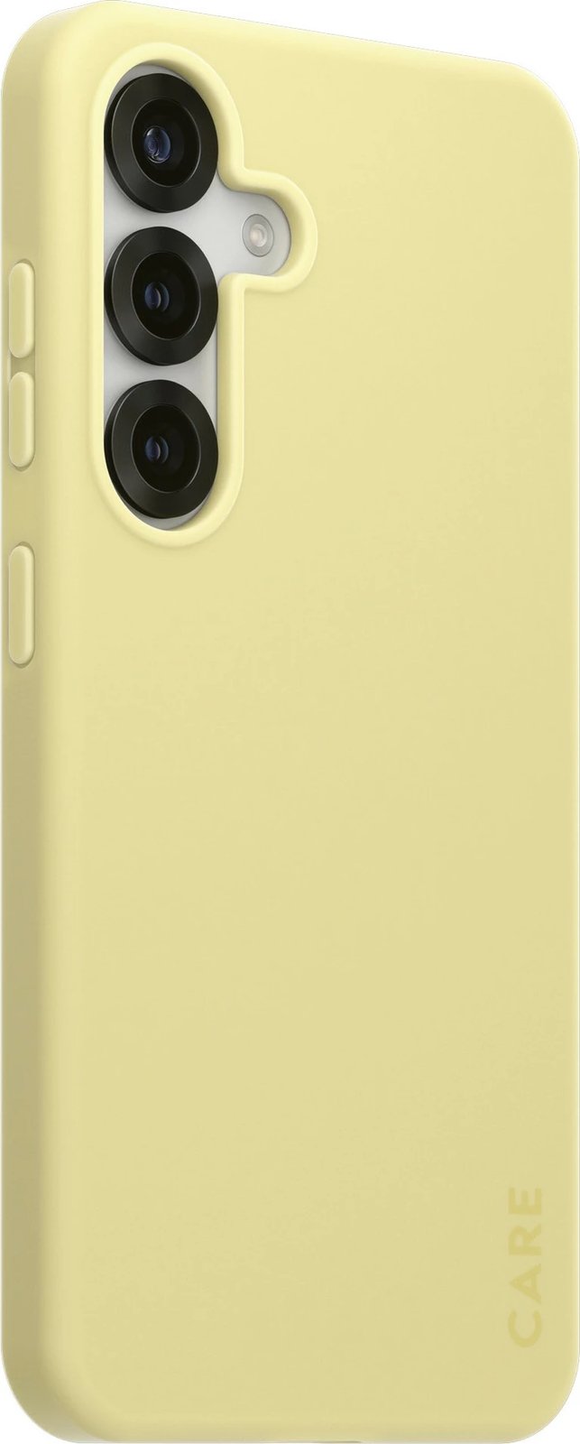 Mbështjellës PanzerGlass CARE Fashionable Case Chardonnay për Galaxy S25, silikon, yellow