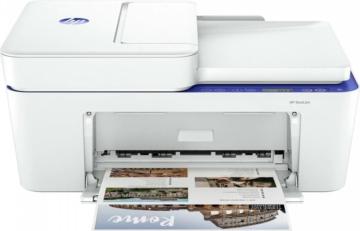 Printer multifunksional HP DeskJet 4230e, 60K30B, me ngjyra, Bardhë/Blu