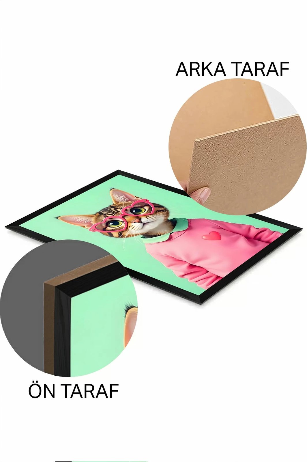 Pikturë dekorative, shumëngjyrëshe, Arthynmodel2030-26, 20x30cm