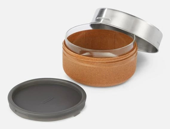 Kuti ushqimi BLACK+BLUM GR-LB-L014, 0.75L, qelq, çelik inoks, dru, bajame