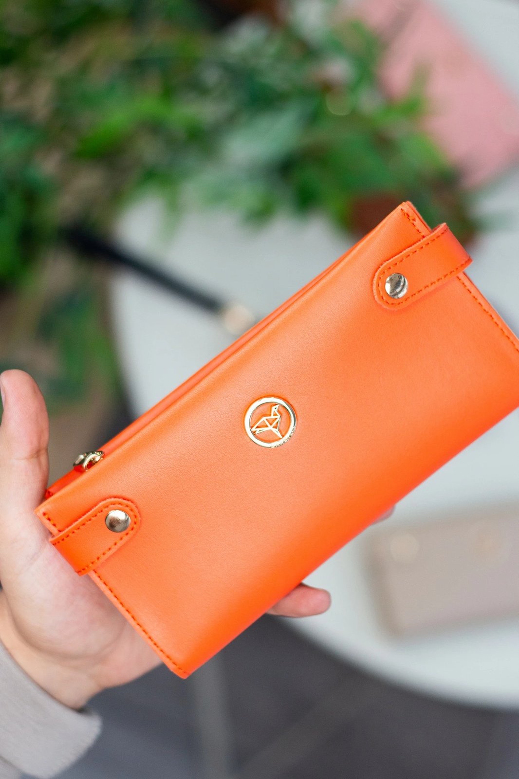 Portofol për gra, Zoozie Bags, portokalli, Tiran