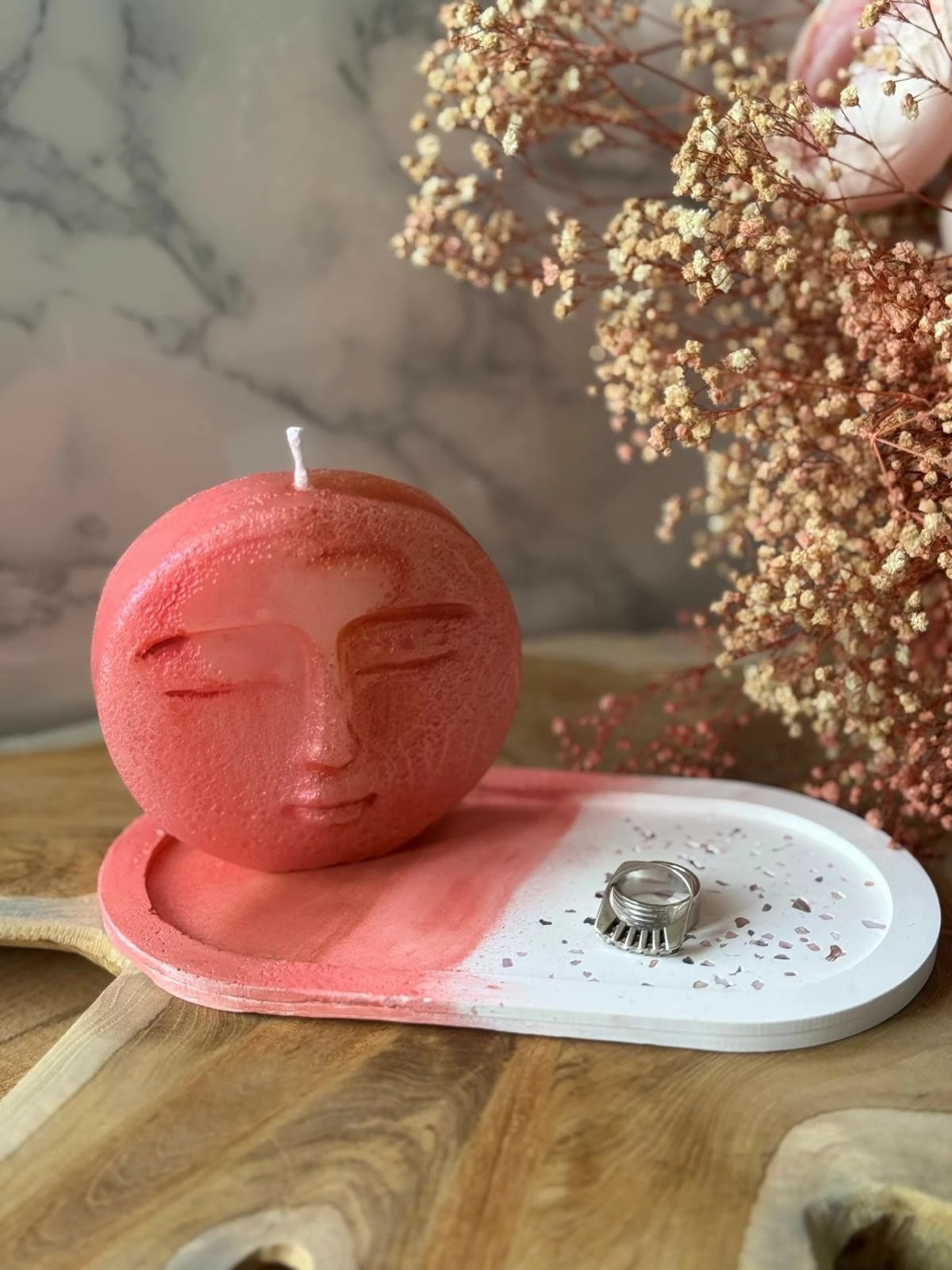 Set qirinjsh (2 copë), Evila Originals, Glamour Candle 21ST - 1