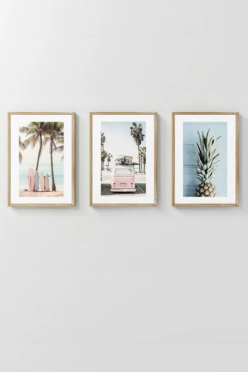 Set pikturash dekorative me kornizë, 3 copë, Wallity, Artavessastko14