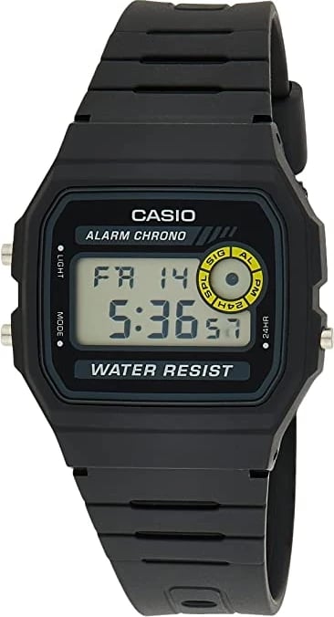 Orë dore CASIO Vintage Youth unisex, e zezë