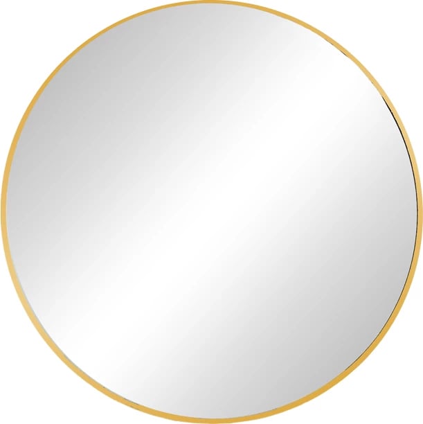 Pasqyrë Nhaos Inart, ngjyrë ari, alumini, D60x2.5cm