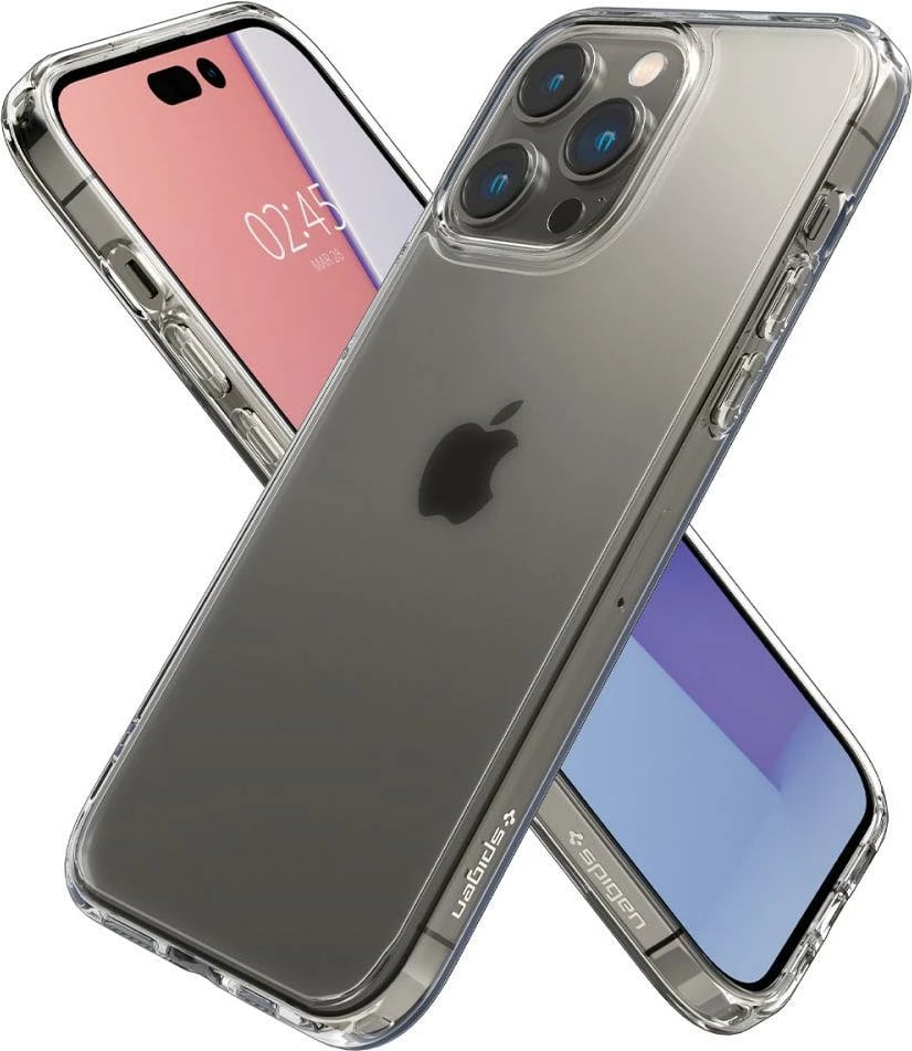 Mbështjellës Spigen Ultra Hybrid për iPhone 14 Pro, Matte Clear