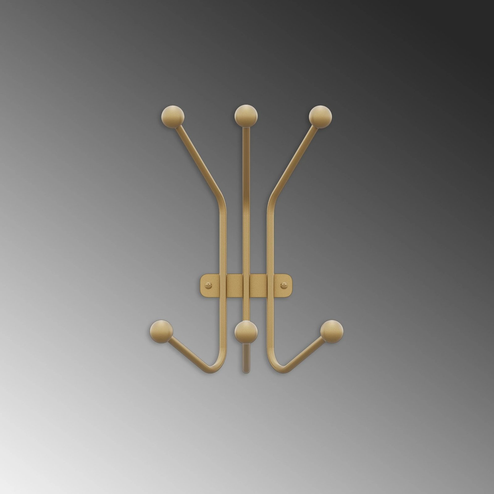 Varëse muri metalike, ngjyrë ari, Wallity Ant-A