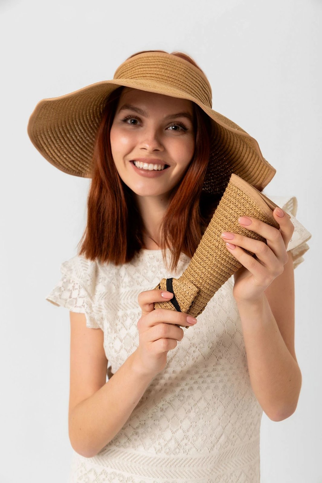 Kapelë për gra, ngjyrë camel, Jumeon, Hsr2080