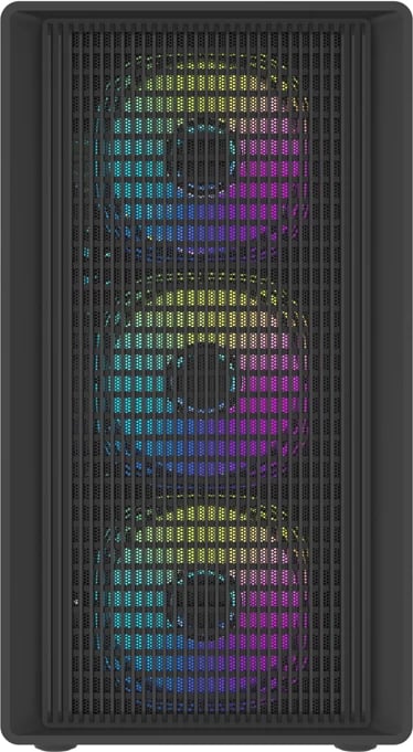 Kasë kompjuteri, Darkflash DB460M, Big Tower mATX/ITX, panel xhami i temperuar, deri 12 ventilatorë / radiator 360 mm, pa ventilatorë, e zezë