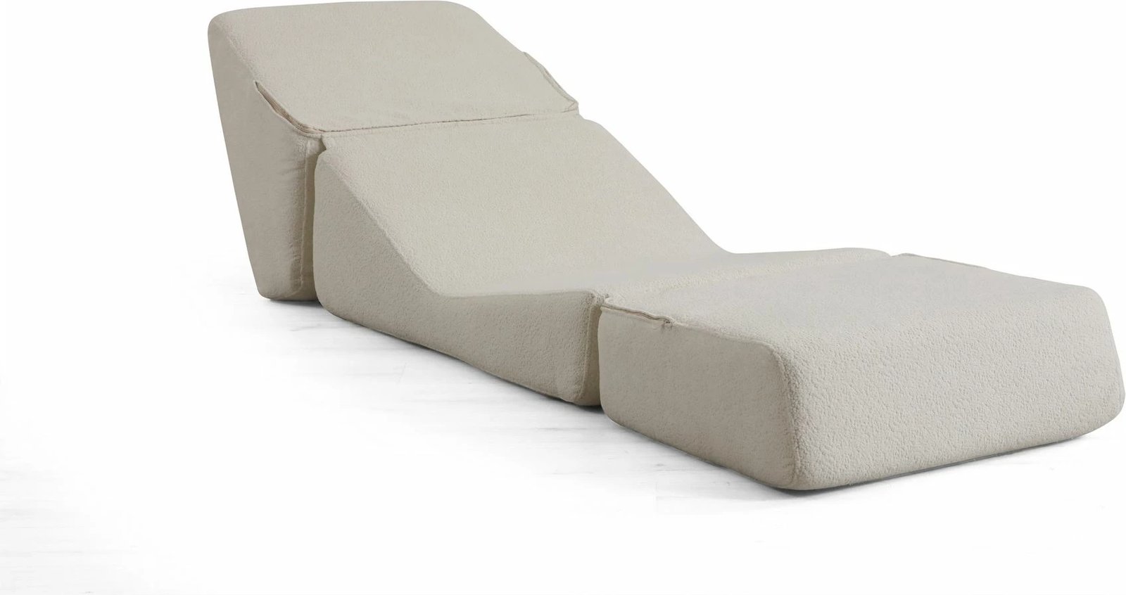 Krevat-karrige një vendësh, Atelier del Sofa, Origami Convertable, e bardhë