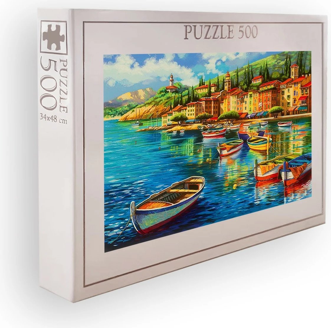 Puzzle 500 copë, shumëngjyrësh, Evila Originals, PZL_0157_500