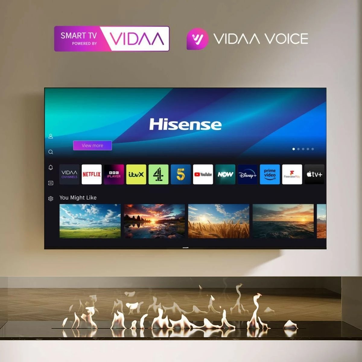 Televizor Hisense 65A6N, UHD 4K, Smart TV, Wi-Fi, LED, i zi