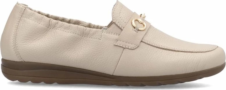 Këpucë lëkure për femra Rieker, bezhë