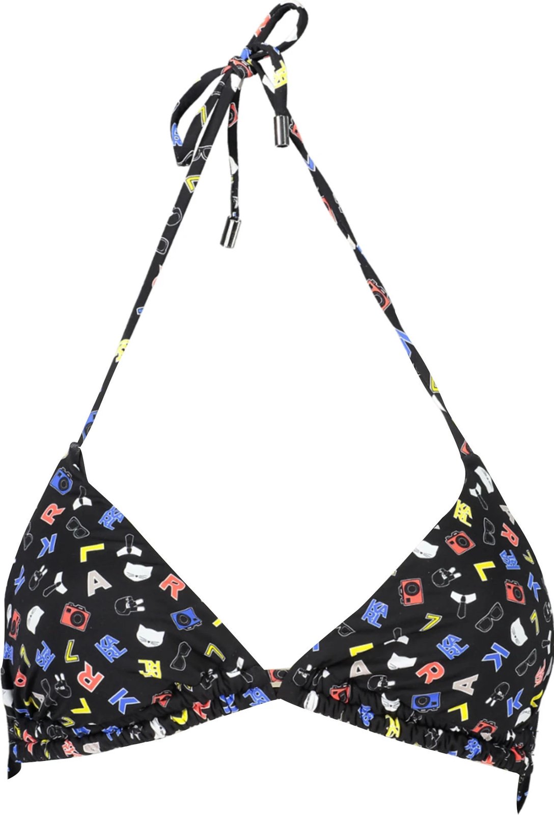 Bikine KARL LAGERFELD BEACHWEAR femra, të zeza