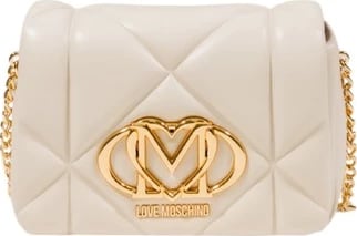 Çantë Love Moschino femra, beige