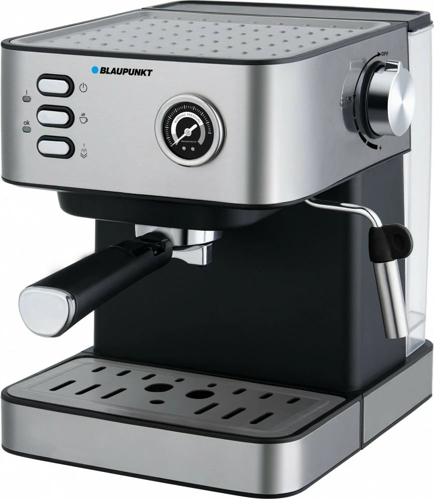 Aparat kafeje me presion Blaupunkt CMP312, 1.6L, i zi/argjendtë