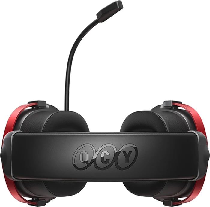 Kufje gaming me mikrofon QCY Heroad VN200 Pro USB-A 7.1 40mm e zezë e kuqe
