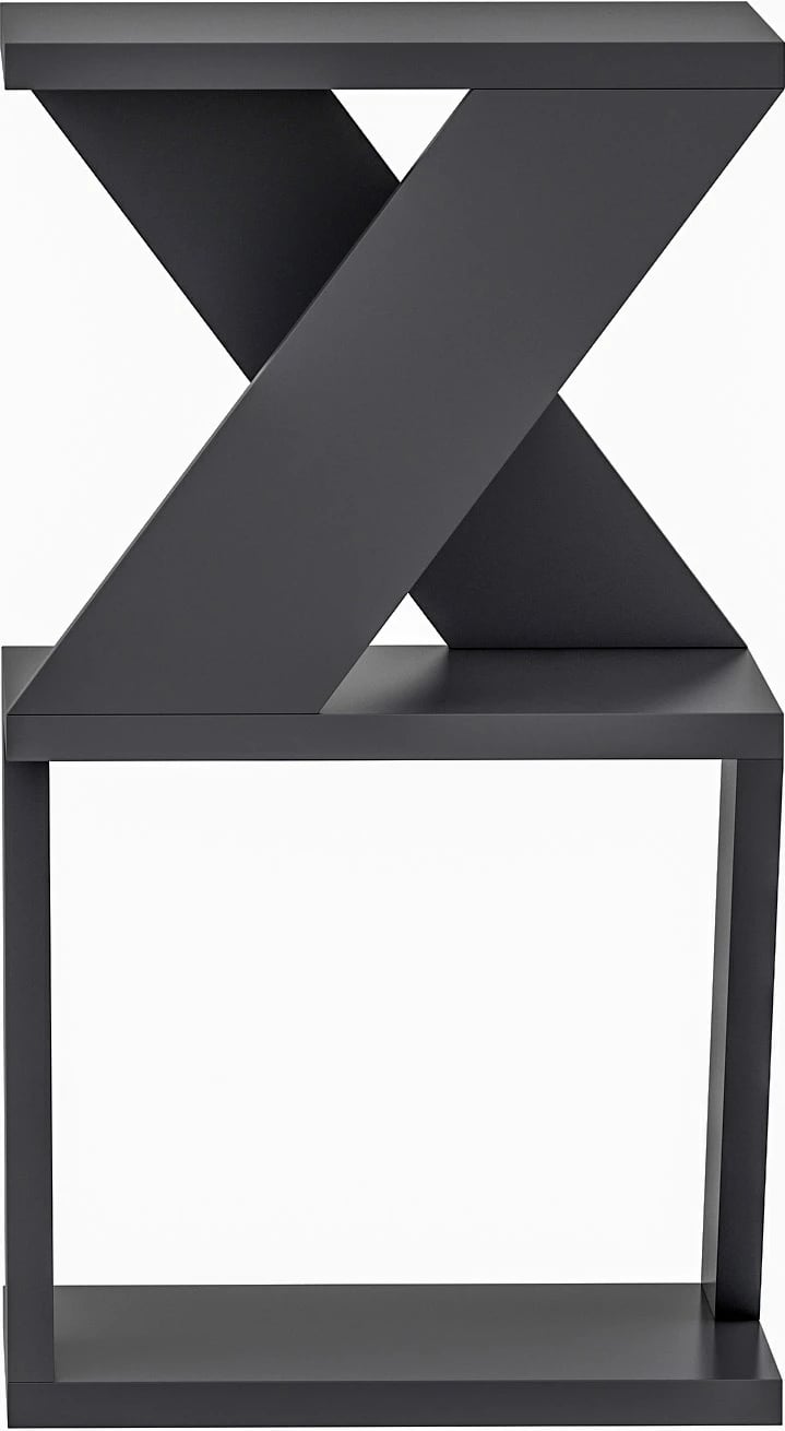 Tavolinë anësore Hanah Home, Albeni, ngjyrë antracit