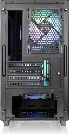 Kasë Thermaltake Versa H16 TG, Micro Tower, ARGB, e zezë