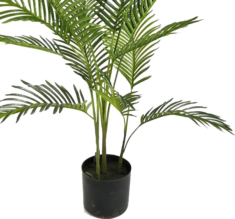 Bimë dekorative Areca I në vazo, ngjyrë e gjelbër, Inart, H120cm