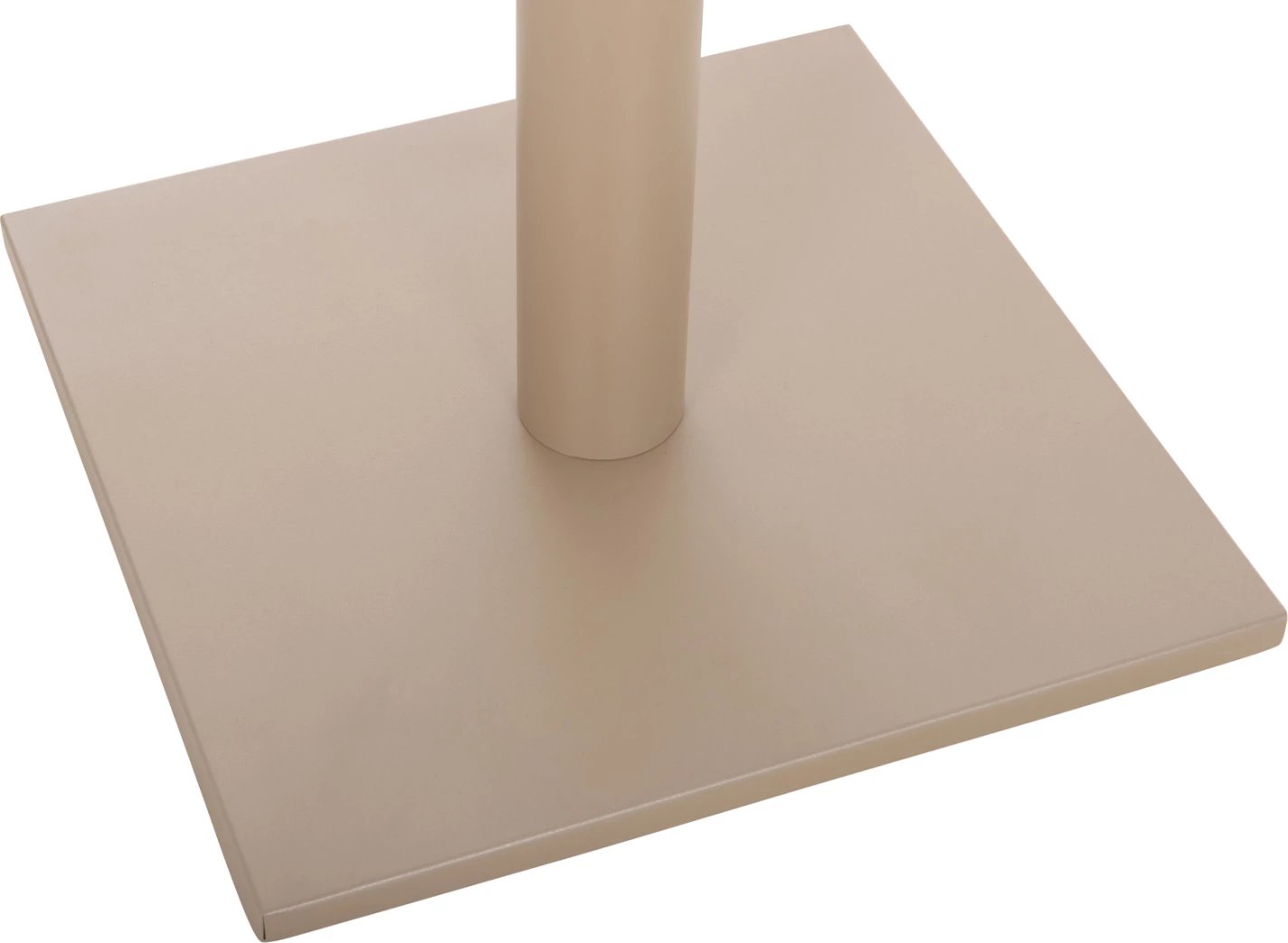 Këmbë tavoline alumini, ngjyrë kapuçino, FH475.25, 46x46x72cm