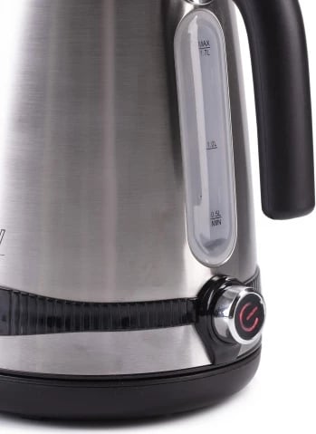 Çajnik elektrik, Camry, CR1291, 1.7L, ekran LCD dhe rregullim temperature 40-100°C, funksion Keep Warm 2h, 1850-2200W, inox