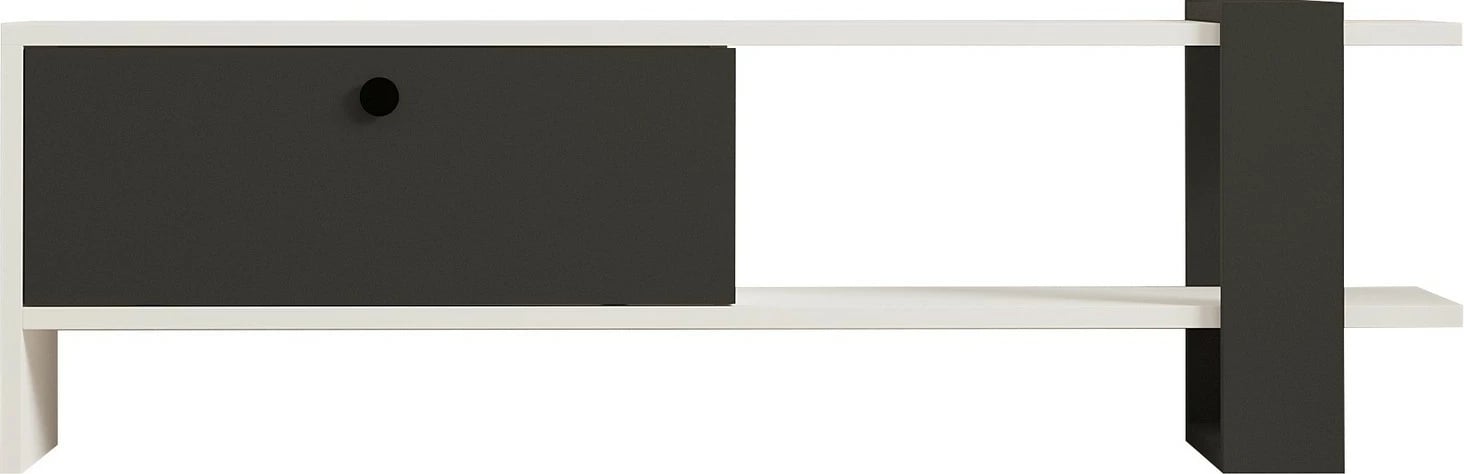 Komodë TV Hanah Home, Funda, anthracite dhe e bardhë