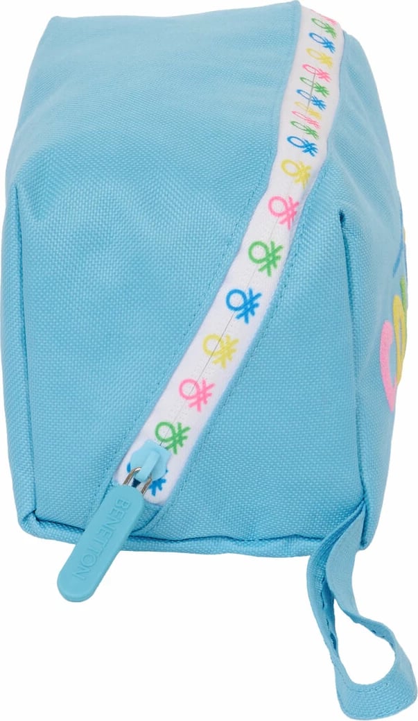 Kuti për shkollë Benetton Spring, sky blue