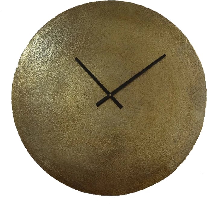 Orë muri, alumini, ngjyrë bronzi antik, 74x74x1 cm