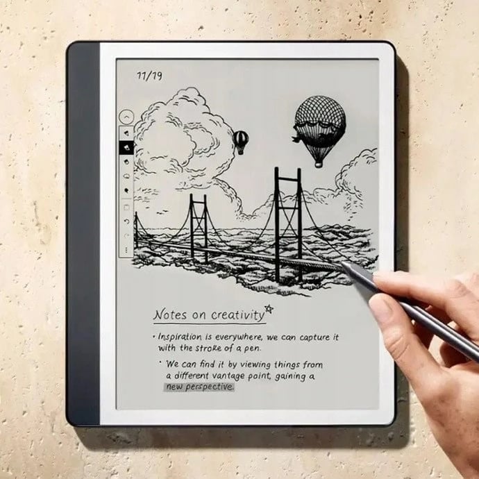 Lexues elektronik Kindle Scribe 2024, 10.2", 64GB, Wi-Fi, Premium Pen, Grafit