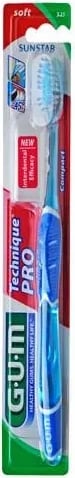 Furçë dhëmbësh manuale GUM Technique Pro Soft Compact, 1 copë