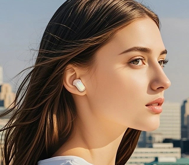 Kufje HOCO EQ20 Rhyme wireless in-ear, Bluetooth, për thirrje/muzikë, e bardhë