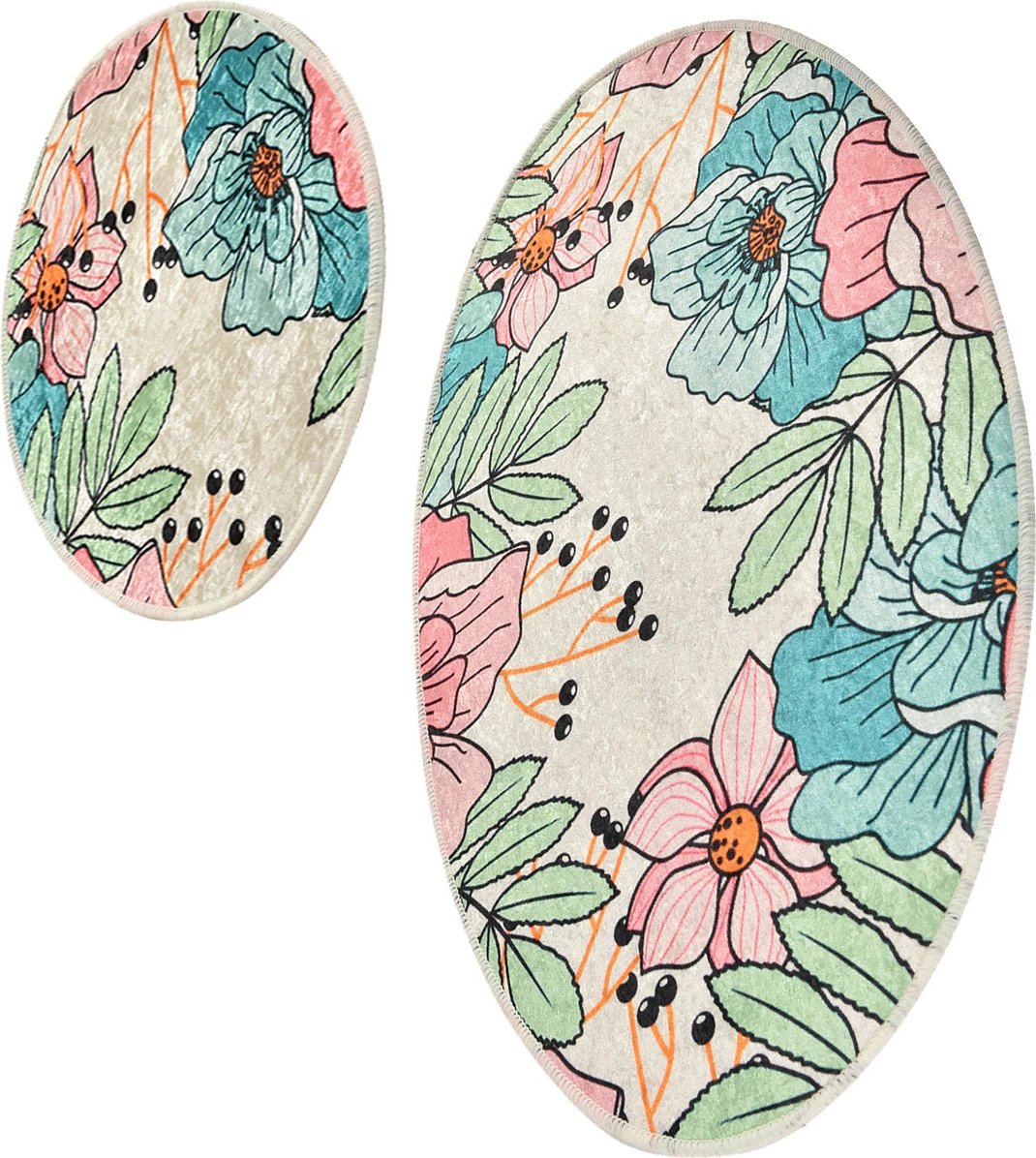 Set tapetash për banjo, shumëngjyrëshe, Mijolnir, 2 copë, Spring