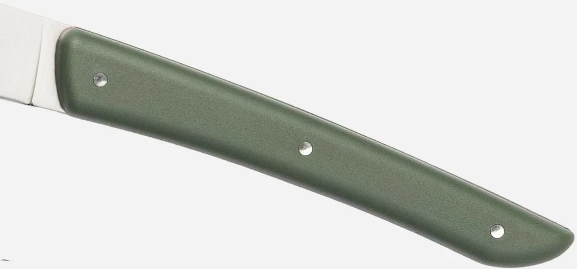 Thikë bifteku Berkel KCO4SW11SROBL, 11 cm, 4 copë, Inoks, Dorezë e gjelbër