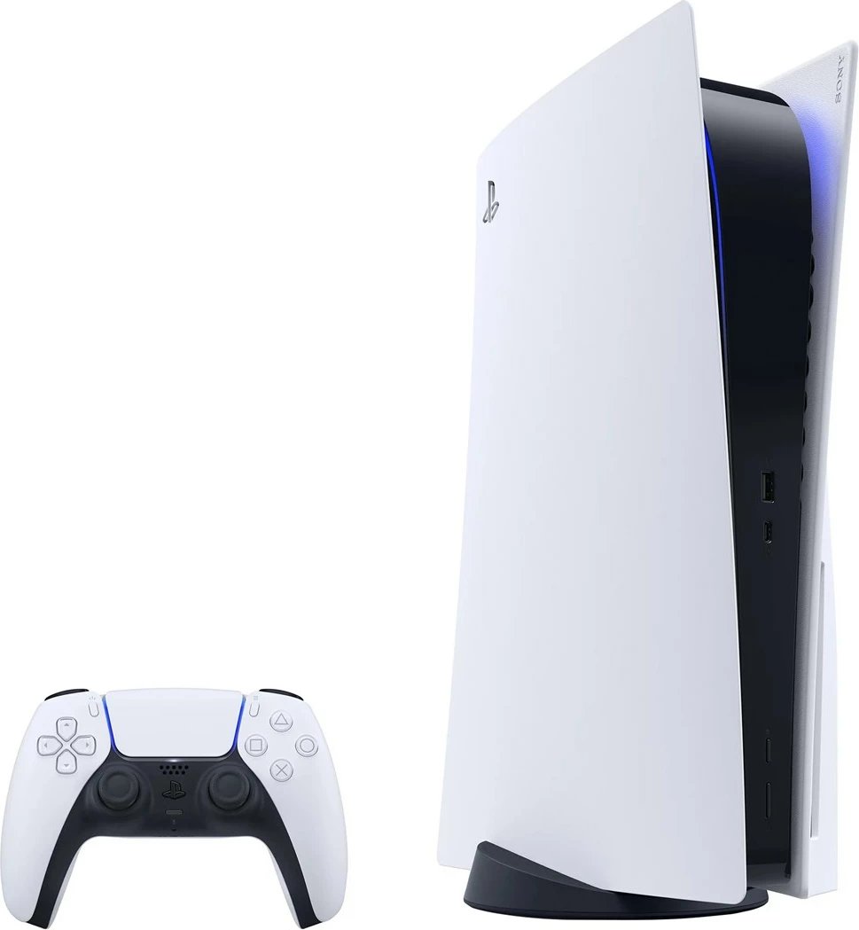 Konzolë Sony PlayStation 5, 825GB, e bardhë