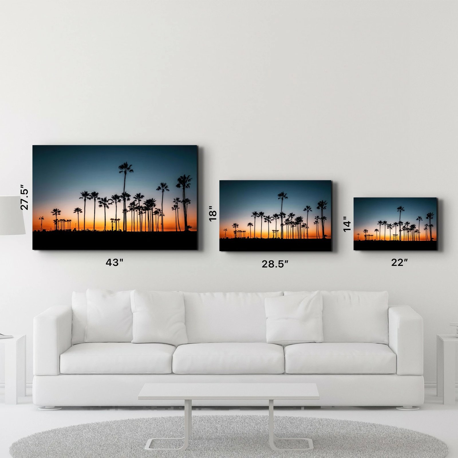 Pikturë dekorative prej xhami të temperuar, shumëngjyrëshe, SPR-1440, 46x72cm