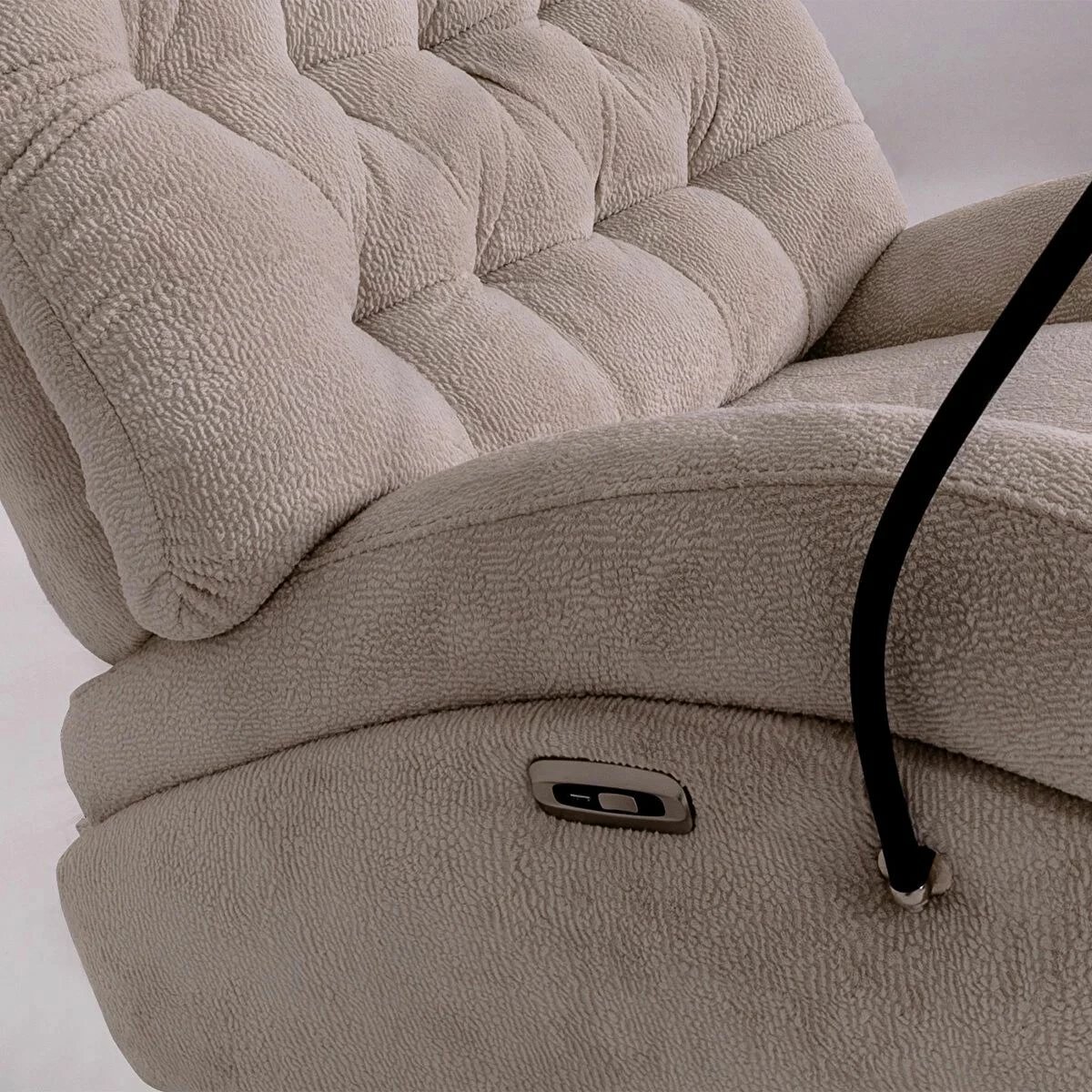 Recliner elektrik Dream, krem, Atelier del Sofa