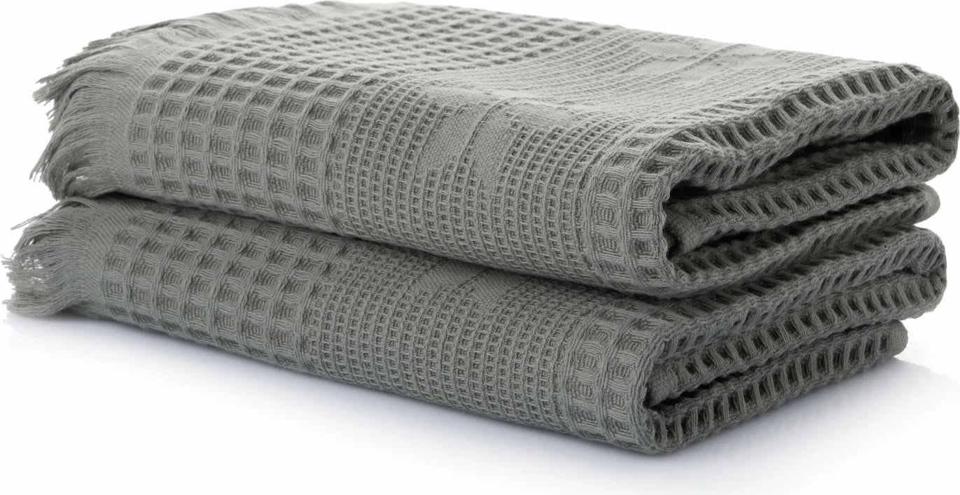 Set peshqirësh për duar (2 copë), Mijolnir, Sara, ngjyrë e gjelbër