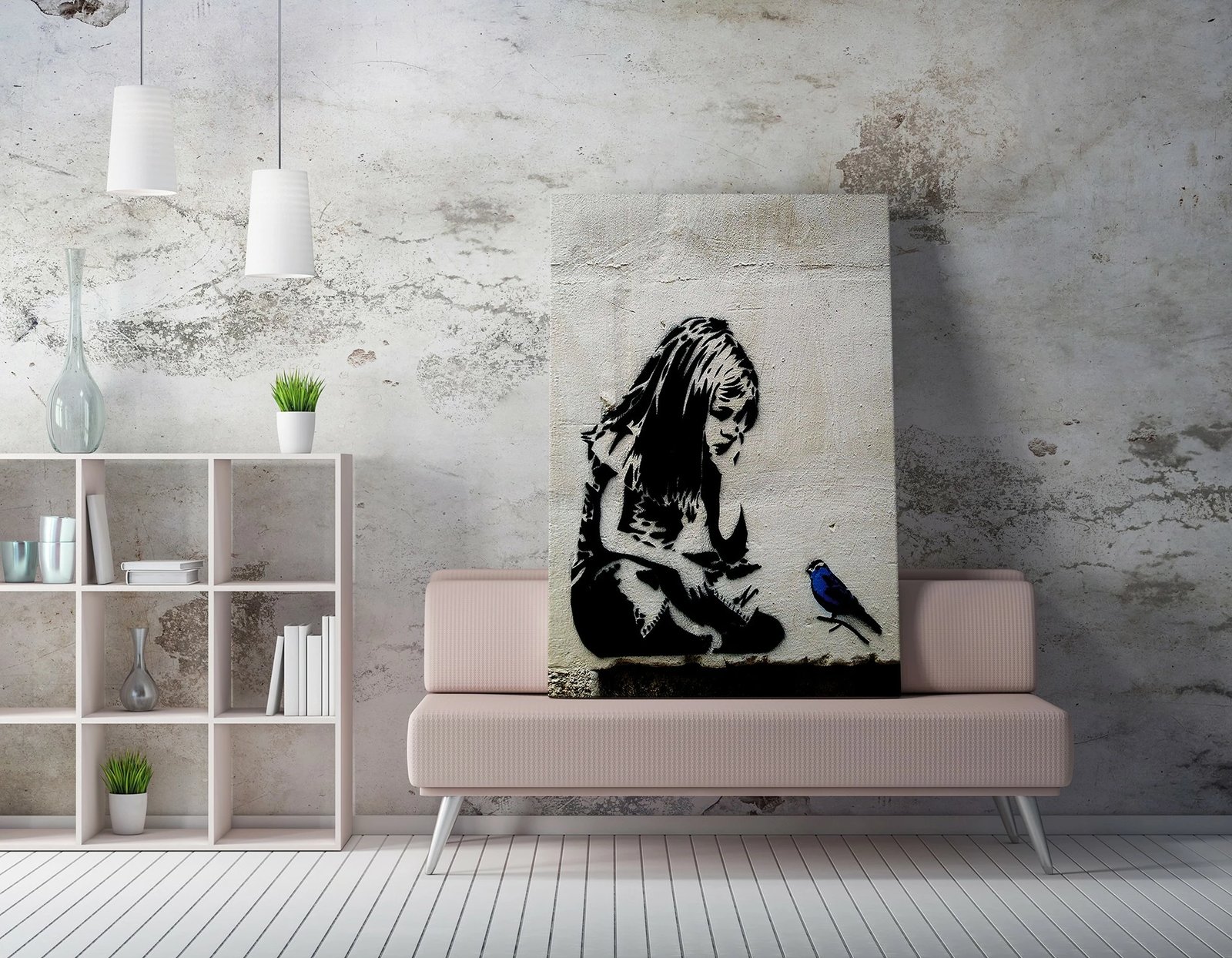 Pikturë dekorative në kanavacë Wallity, WY49, 70x100cm