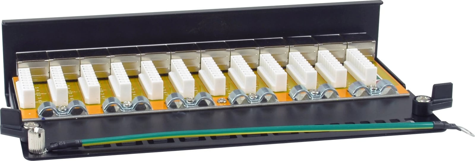 Aksesor rrjeti Equip 326622, 12 porta RJ-45, Cat6a, 10GBase-T, e zezë