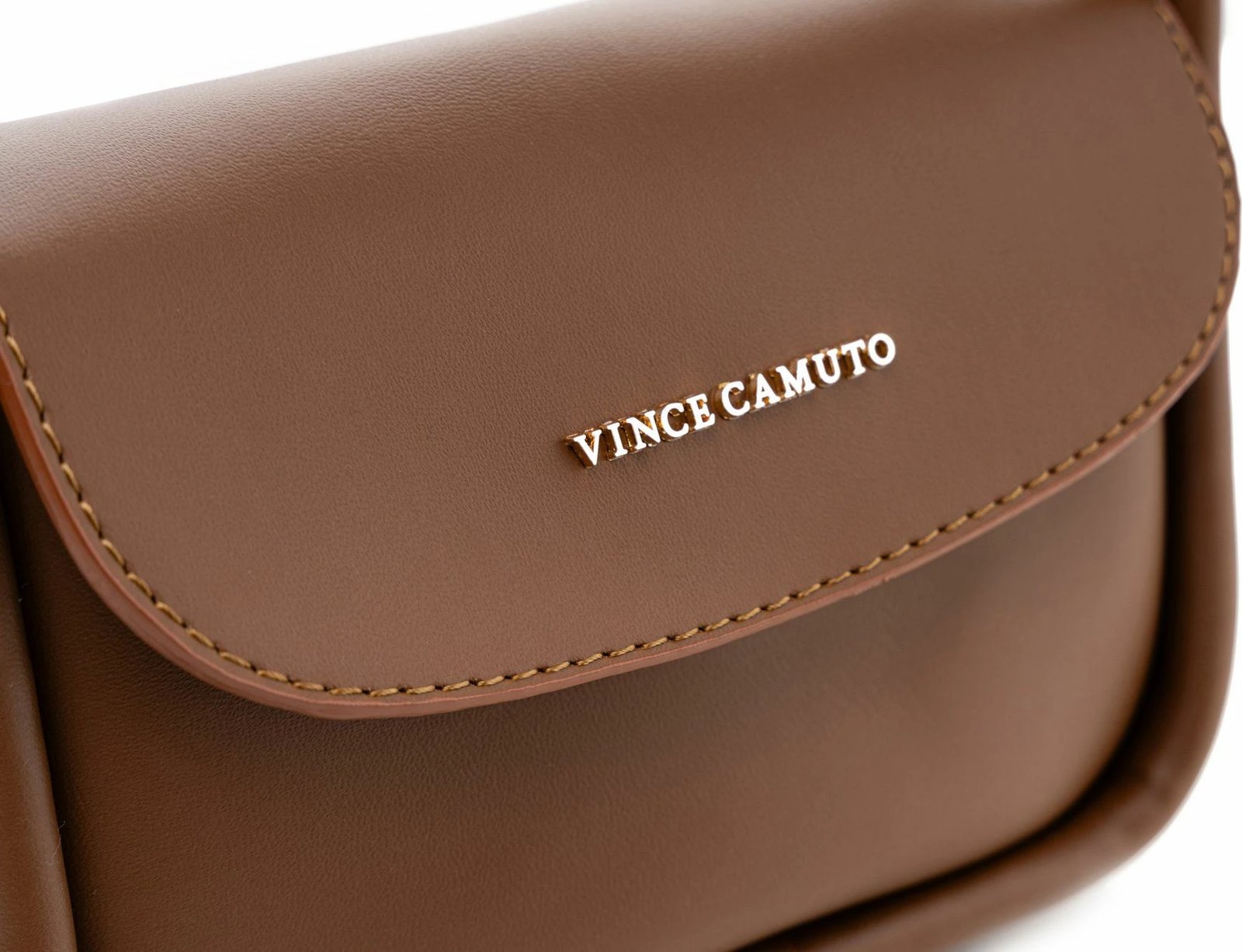 Çantë dore Vince Camuto, Como, ngjyrë kafe e hapur