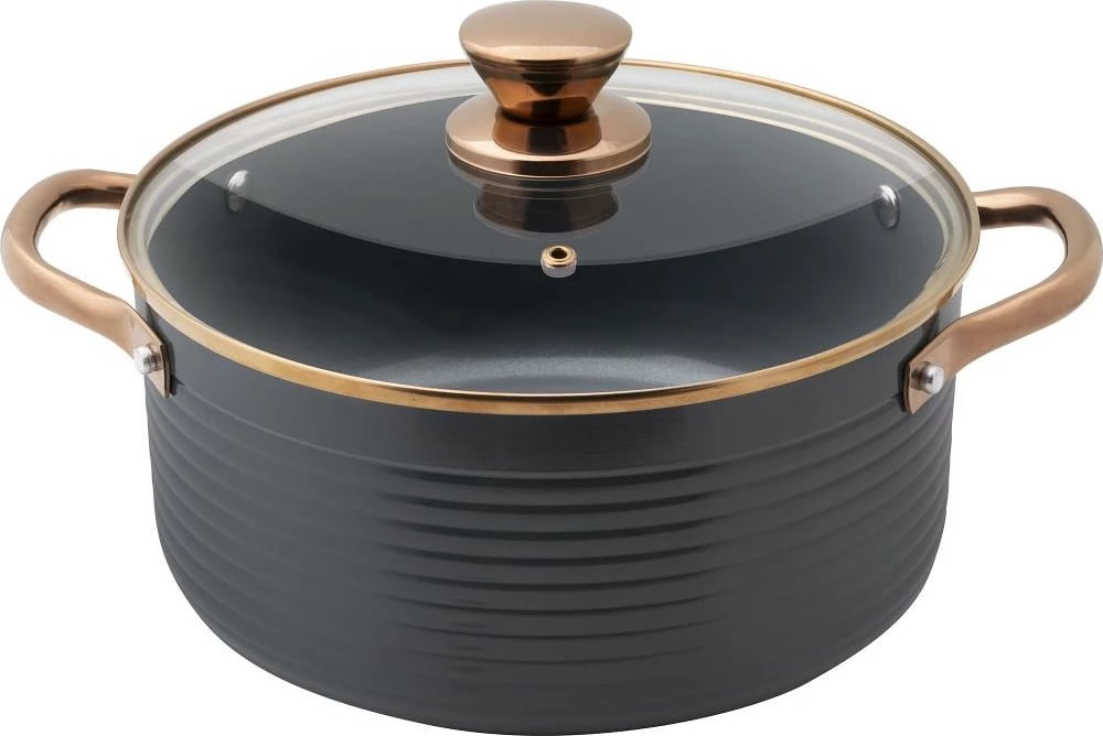 Tenxhere alumini Lamart LT1241 CASSEROLE W/LID 24 cm ORRO